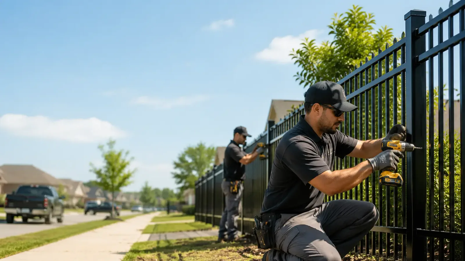 Metal Fence Installation in Greensboro, FL